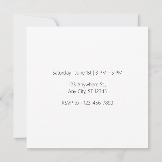 Primer cumpleaños kaart (Achterkant)