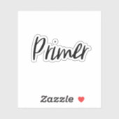 Primer Storage Sticker (Vel)