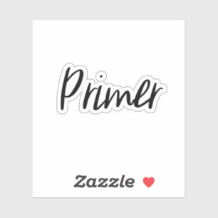 Primer Storage Sticker