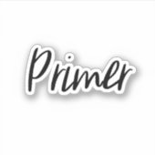 Primer Storage Sticker (Voorkant)