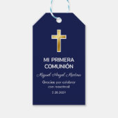 Primera Communie Gunsten en Geschenken Eerste Comm Cadeaulabel (Voorkant)