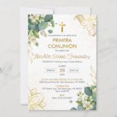 Primera Communie Jongen Meisje Katholieke Eerste C Kaart (Voorkant)