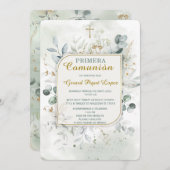 Primera communis imprimibel kaart (Voorkant / Achterkant)