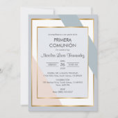 Primera Community Elegant Prachtige Eerste Communi Kaart (Voorkant)