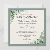 Primera Community Green verlaat eerste communie Kaart (Voorkant)