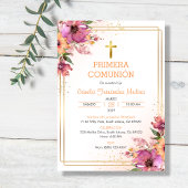 Primera Community Invitacion de Primera Comunión Kaart