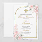 Primera comuión Spaans Kaart (Voorkant / Achterkant)