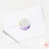 Primera Comunion Cadeaus en Favorieten Eerste Comm Ronde Sticker (Envelop)