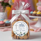 Primera Comunion Cadeaus en Favorieten Eerste Comm Ronde Sticker