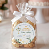 Primera Comunion Cadeaus en Favorieten Eerste Comm Ronde Sticker