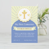 Primera Comunión. Kaart (Staand voorkant)