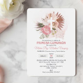 Primera Comunion Uitnodiging Boho Eerste Communie