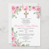 Primera Comunion Uitnodiging Eerste Heilige Commun (Voorkant)