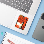 PRIMERO DE MAYO STICKER (Laptop met iPhone)