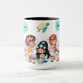 Primero Pan Y Cafesito Sirenas Mok (Midden)