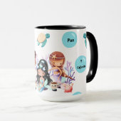 Primero Pan Y Cafesito Sirenas Mok (Voorkant rechts)