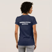 Primeros Pasos Woman T-shirt (Achterkant volledig)
