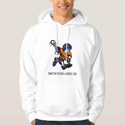 PRIMETIME PLAYS LACROSSE CLUB HOODIE (Voorkant)