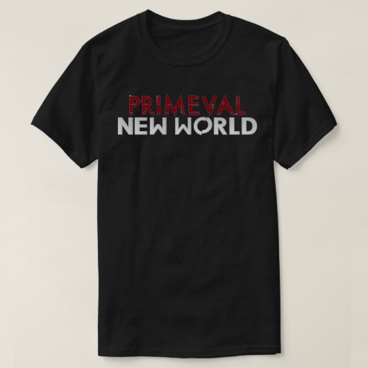 Primeval New World Logo T-shirt (Design voorkant)