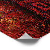 Primitief Archetype Gezicht Abstracte Kunst – Expr Poster (Hoek)