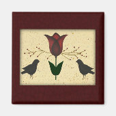 Primitief Art Magnet (Voorkant)