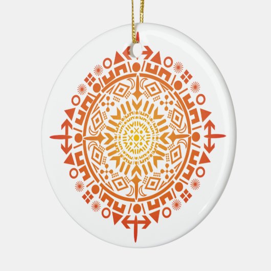 Primitief Art-Sun custom ornament (Links)