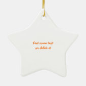 Primitief art-Sun custom ornament (Achterkant)