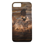 Primitief Barn wood Western Land watervogel Case-Mate iPhone Case (Achterkant)