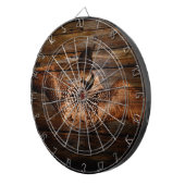 Primitief Barn wood Western Land watervogel Dartbord (Voorkant Rechts)