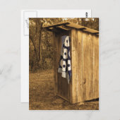 Primitief Bijgebouw Briefkaart (Voorkant / Achterkant)