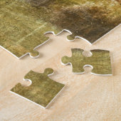 Primitief Boerderij rode kool bij landbomen in de Legpuzzel (Zijkant)