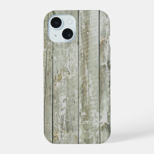 primitief boerderijhout western iPhone 15 hoesje