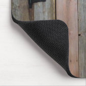 primitief boerderijhout western muismat (Hoek)