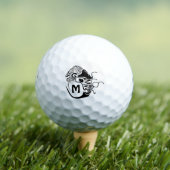 Primitief Chambered Nautilus Monogram Golfballen (Insitu Shirt)