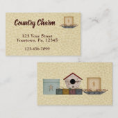 Primitief Collectie Visitekaartje (Voorkant / Achterkant)