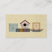 Primitief Collectie Visitekaartje (Achterkant)