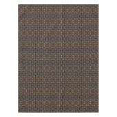 Primitief cowboy western land met gelooid leder tafelkleed (Voorkant)