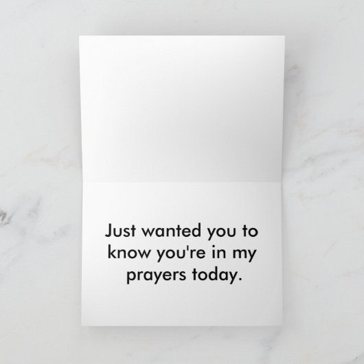 Primitief denken van uw Kaart (groot afdrukken) (Binnen)