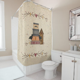 Primitief Faith Family Friends Shower Curtain Douchegordijn