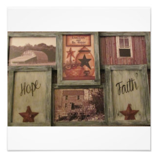 PRIMITIEF FOTO-AFDRUKKING FOTO AFDRUK