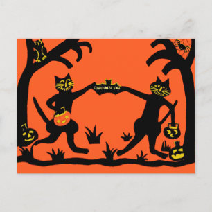 Primitief Halloween briefkaart
