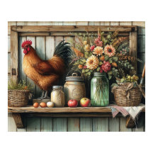 Primitief Hout Landschap Plank 1