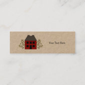 Primitief Huis Skinny Hang Labels (Achterkant)