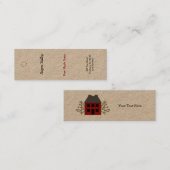 Primitief Huis Skinny Hang Labels (Voorkant / Achterkant)