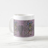 Primitief Kat Koffiemok (Voorkant links)