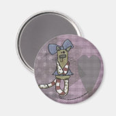 Primitief Kat Magneet (Voorkant / Achterkant)