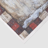 Primitief kerstpaard tissuepapier (Detail)