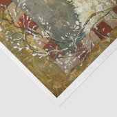 primitief kerstschaap tissuepapier (Detail)