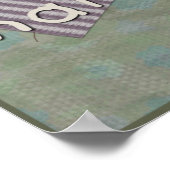 primitief konijn poster (Hoek)