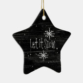 Primitief laat het Ornament sneeuwen (Rechts)